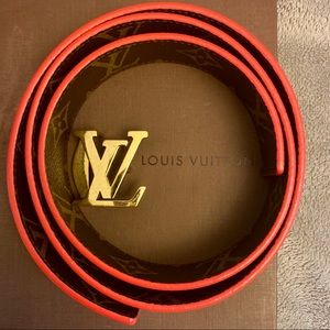 Louis Vuitton 30MM Reversible Belt Size 80cm